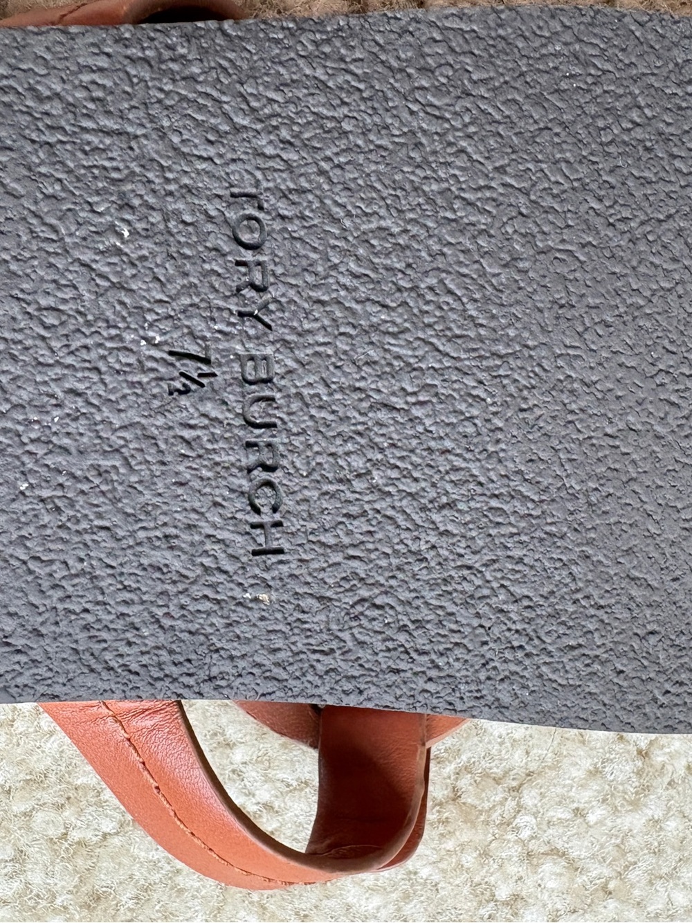Tory Burch Miller Cloud Leather Sandals - Picture 4 of 4